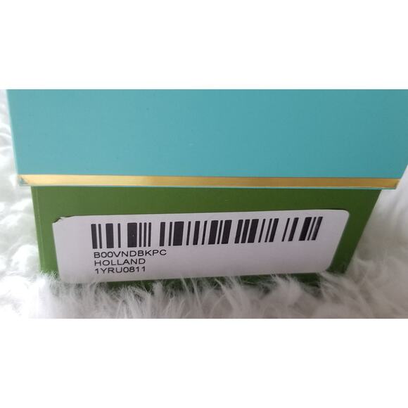 Kate Spade Women brown Leather double Wrap Band Watch gold dial rectangle NEW - Picture 12 of 12